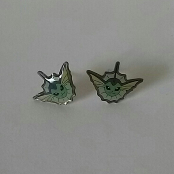Pokemon Jewelry - Pokemon Vaporeon Eevee Evolution Earrings